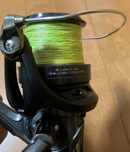ダイワ　クロスキャスト 4500 スピニングリール　ライン外してます！ボトムキングとセットなら23000円