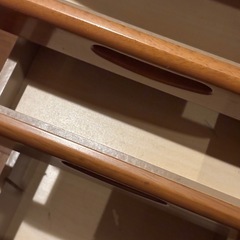 キャスター付き引き出し　テーブル　収納の画像