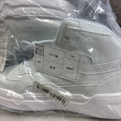 【新品未使用　2足セット】27cm ハイカットスニーカー　ホワイト　二足ペアの画像