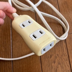 延長コード 電源タップ　3個口の画像