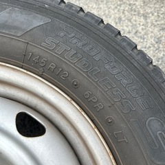 145R12 6PR　スタッドレスの画像