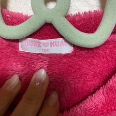 ❤️モコモコ ♡ カーディガン ♡ ハート♡ 100の画像