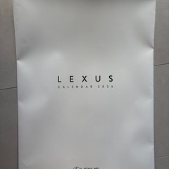 LEXUSカレンダー2026の画像