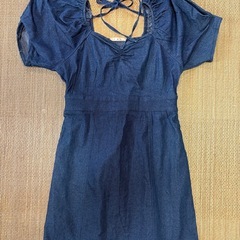 デニムワンピースの画像