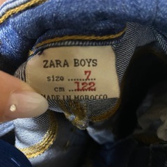 ❤️ZARABOYS 122cm デニム ジーパン120cmの画像