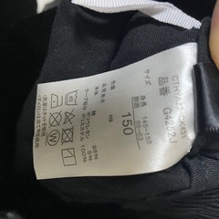 ❤️ジェニー　カーゴパンツ ブラック 150cmの画像