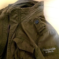 Abercrombie アバクロンビー&フィッチ ミリタリージャケット アバクロの画像