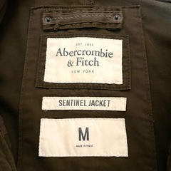 Abercrombie アバクロンビー&フィッチ ミリタリージャケット アバクロの画像