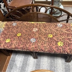 【本日限り】籐リビング10点セットの画像