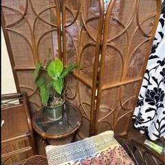 【本日限り】籐リビング10点セットの画像