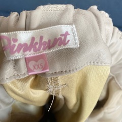 ❤️ピンクハント　合皮 ショートパンツ XXS 120の画像