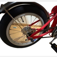 折りたたみ自転車の画像