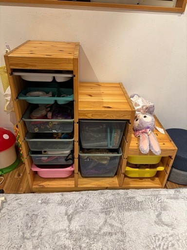 ●送料無料　IKEA TROFAST 木製ラック 2セット　直接渡し▲5千円引き IKEA TROFAST 木製ラック 2セット 直接渡し5千円引き IKEA（収納