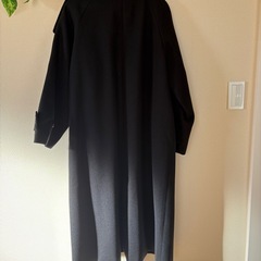 CORNERS ロングコート ブラックの画像