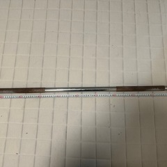 バーベルシャフト（握り部分に錆あり）の画像