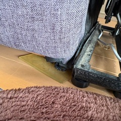 ニトリ三人掛けソファの画像