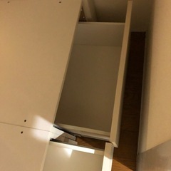 ニトリ　大容量収納　シングルベッドフレームの画像