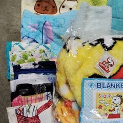 ミニタオル ハンカチ、ブランケットなど22点セットの画像