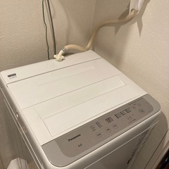 洗濯機　Panasonic 2022年製の画像