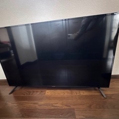 55インチ4kテレビ ジャンク 2台の画像