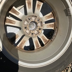 エクストレイル　タイヤ　ホイールの画像