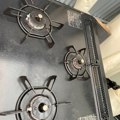 • 【2台セット/バラ売り可】パロマ/ハーマン ビルトインガスコンロ 3口 都市ガス用の画像