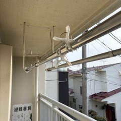 物干し竿　２本の画像