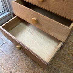 チェスト　タンス　収納　無垢材の画像