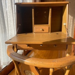 ライティングデスク椅子付きセットの画像