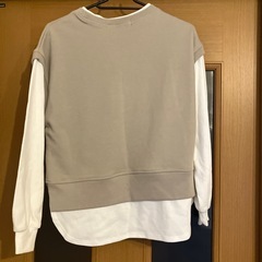 新品 150cm 重ね着風カットソー♪の画像