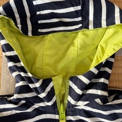 120ウインドブレーカー使用感ありの画像