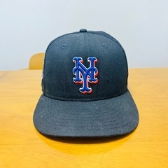 ニューエラ　newera 61.5cm  7 3/4 ニューヨークメッツ　ブラックの画像