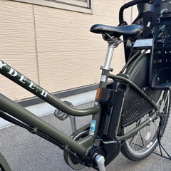 <配送可能!!>ブリヂストン HYDEE.Ⅱ（ハイディー2 )電動　アシスト 自転車　チャイルドシート　変速機付の画像