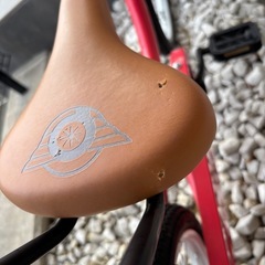 People キッズ自転車 レッド　
の画像