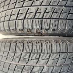 デミオで使っていたスタッドレスの画像