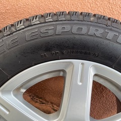 デミオで使っていたスタッドレスの画像