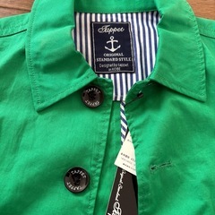 110、120トレンチコート新品の画像