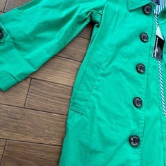 110、120トレンチコート新品の画像