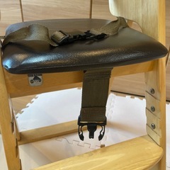 ベビーチェア　黒　ナチュラル　椅子　子供の画像