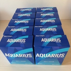 アクエリアス　パウダー　10箱の画像