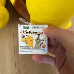 ピカチュウ　人形2個の画像