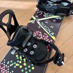 ジュニアスノーボード ビンディング付き　の画像