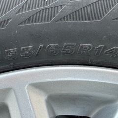 MODUROアルミホイールVRX2スタッドレスセット155/65/14 2023年製造の画像