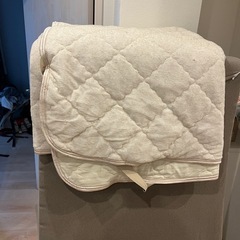 三つ折り　マットレス　ダブルサイズ　の画像