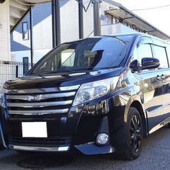 車検満タン ノア ハイブリッドSｉ トヨタセーフティセンス 衝突軽減ブレーキ ナビ フルセグTV Bluetooth フリップダウンモニター バックモニター 両側パワスラ スマートキー フルエアロ LEDライト LEDフォグ ETC 前後ドラレコの画像