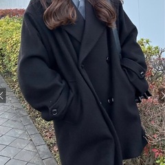 【無料】シャギーコークーンコートの画像