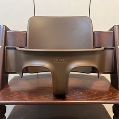 ストッケ　トリップトラップ　ベビーセット付き　ベビーチェアの画像