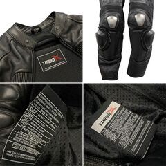 ●TURBO X GEARS●バイク レーシング レザースーツ ツーリング 48の画像