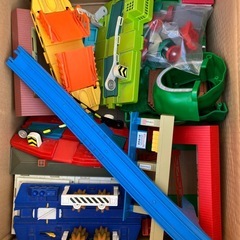 ロングセラー商品　プラレール　部品沢山　3箱分の画像