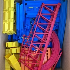 ロングセラー商品　プラレール　部品沢山　3箱分の画像